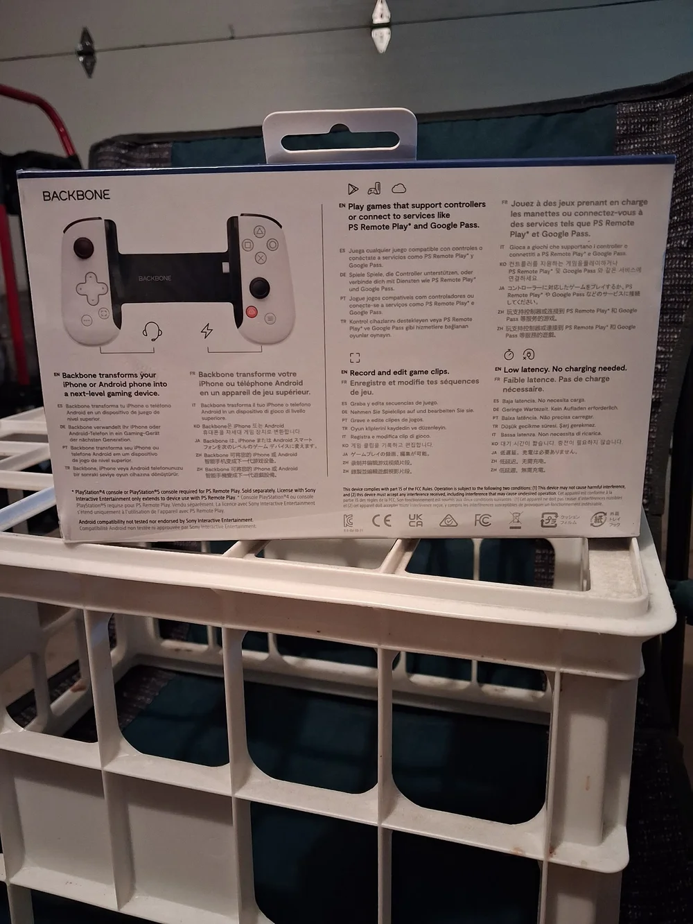 Sony Backbone Mobile Gaming Controller Iphone Or Android UsbC